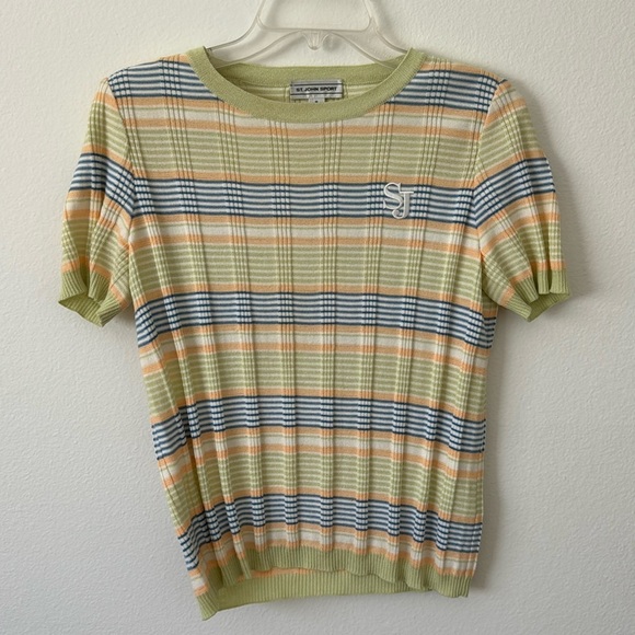 St John Sport Women’s Knit Top Size P - Picture 2 of 5